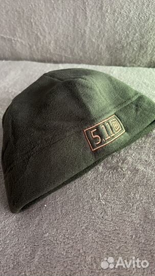 Шапка флисовая тактическая 5.11 (зеленый)