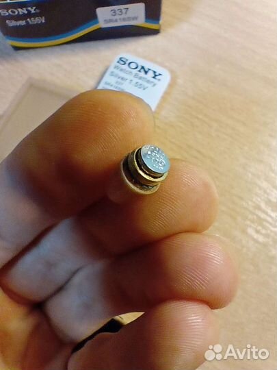 Батарейка Sony 337