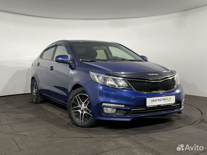 Kia Rio 1.6 МТ, 2016, 122 521 км