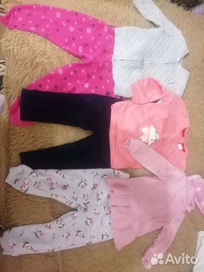 Вещи пакетом на девочку1,5-2 года