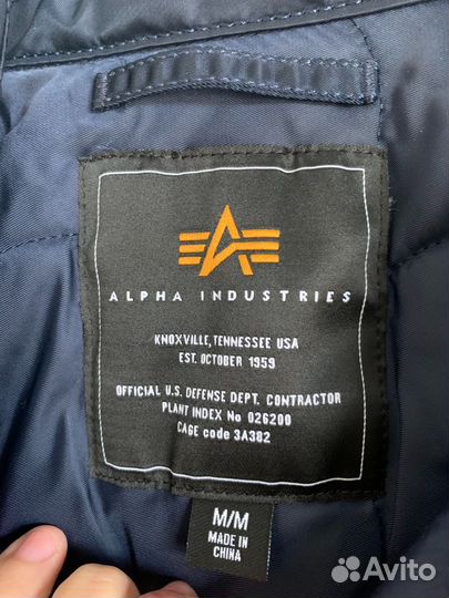 Бомбер alpha industries cwu 45