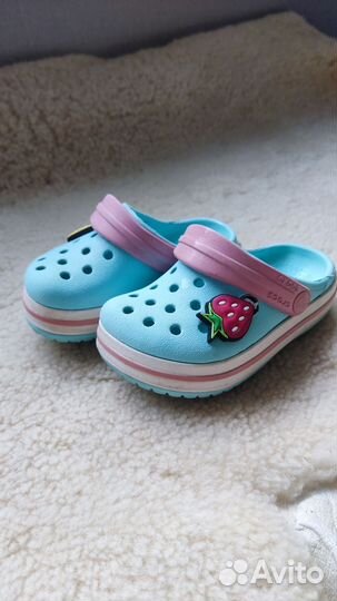 Crocs детские для девочки 23 размер