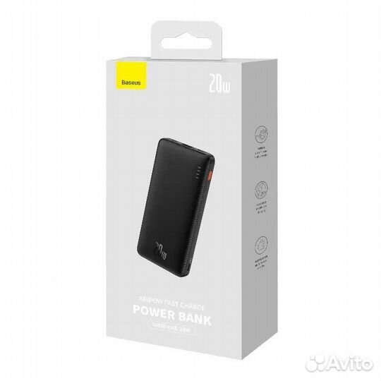 Power bank Baseus 10000/20000Mah быстрая зарядка