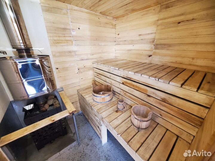 Баня на дровах