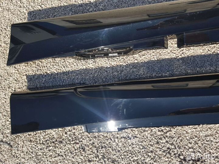 Накладки порога BMW 1 e87 2010 б/у почти идеал