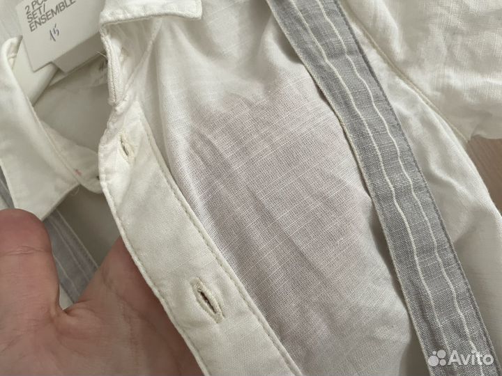 Летний костюм для мальчика 86 HM на годик нарядный