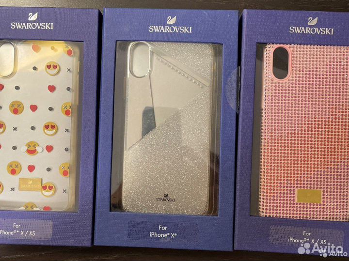 Чехол Swarovski оригинал для iPhone Х или XS