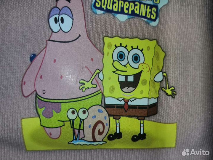 Носки в коробки Спанч Боб
