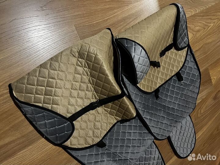 Комплект накидок на сиденья для авто велюр