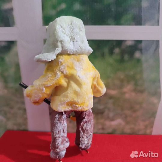 Ватные елочные игрушки СССР