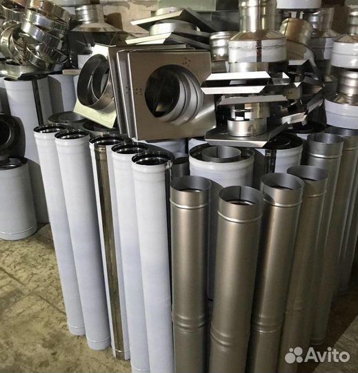 Трубы Дымохода и Вентиляции 80-1200