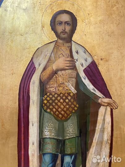 Икона Храмовая Александр Невский