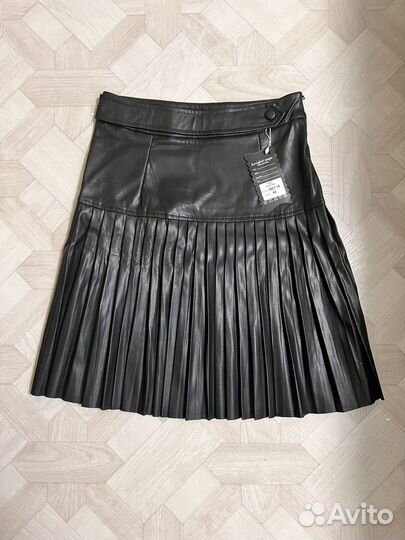 Кожаная юбка