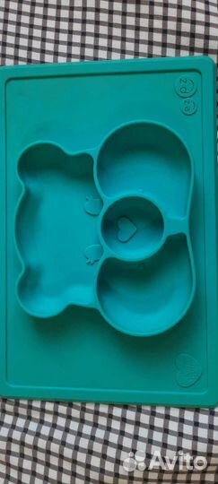 Силиконовая тарелка детская