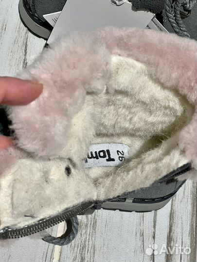 Новые Ботинки на девочку зимние