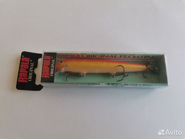 Воблер rapala Original Floater F11, 6 г, цвет GFR