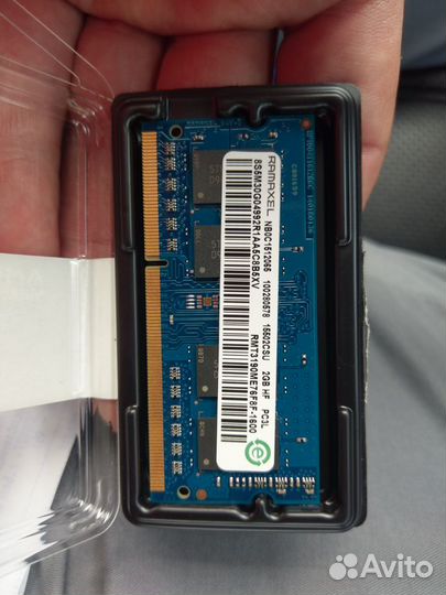 Память для ноутбука PC3L 2Гб