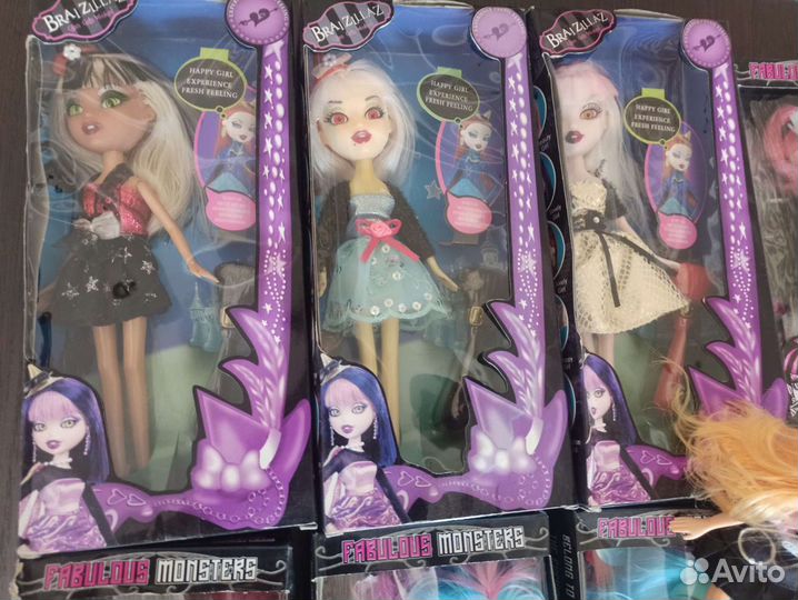 Куклы монстер хай новые