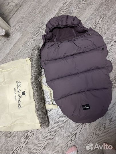 Зимний конверт в коляску elodie details