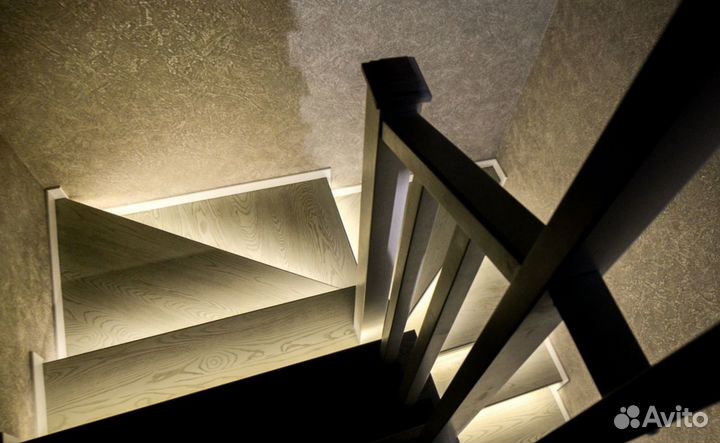 Подсветка лестницы с датчиками движения