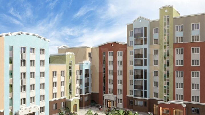 2-к. квартира, 79 м², 6/6 эт.