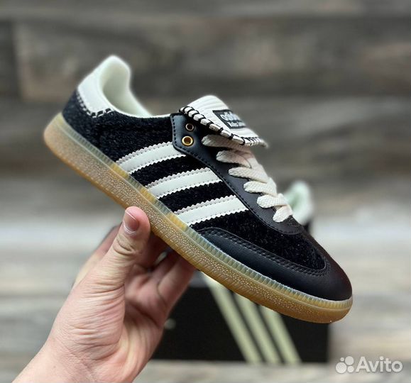 Кроссовки Adidas x Wales Bonner Samba Black