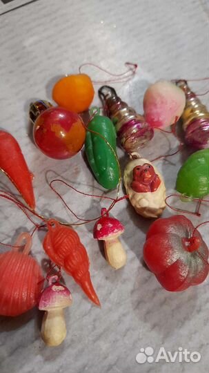 Елочные игрушки СССР в реставрацию