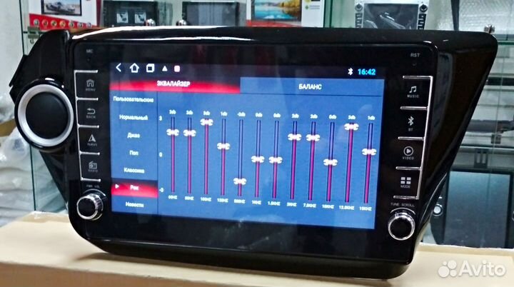 Kia Rio 3 магнитола Android с крутилками новая
