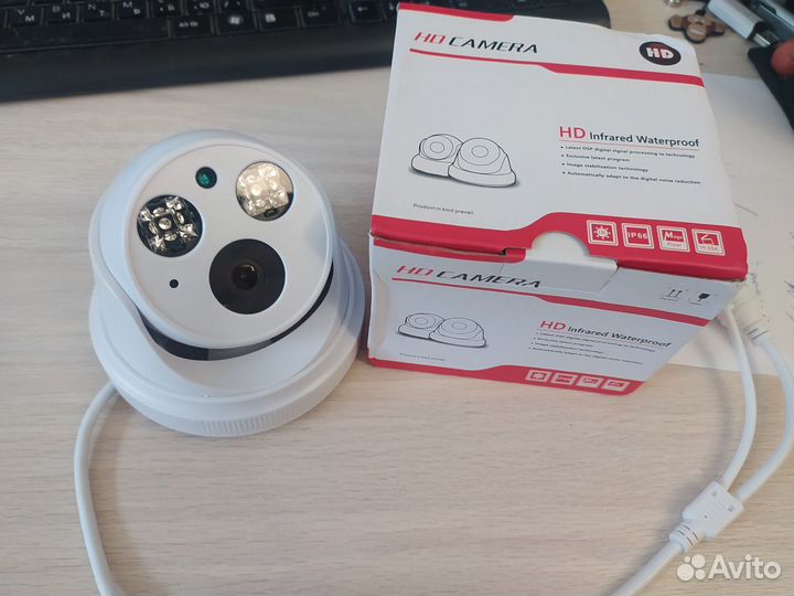 IP-камера видеонаблюдения с микрофоном