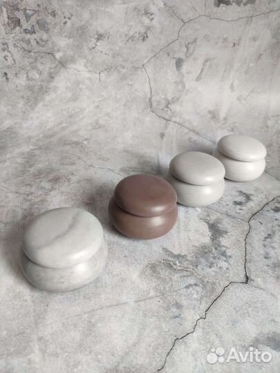 Подсвечник из бетона