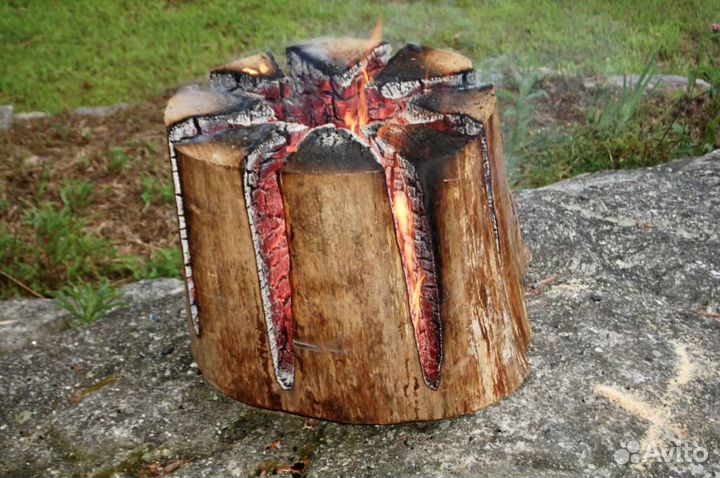 Финская свеча. Шведский Огонь. Костер