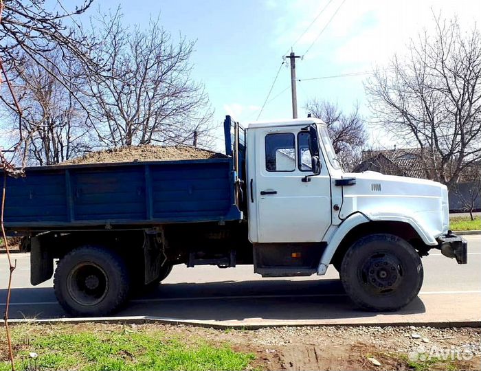 Песок карьерный с доставкой