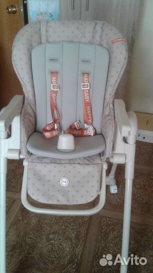 Стульчик для кормления happy baby william pro