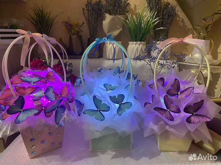 Букет из бабочек в наличии