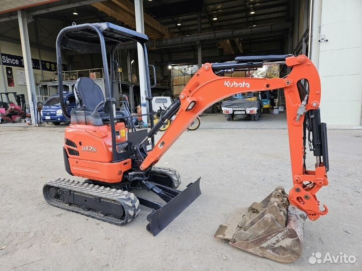 Мини-экскаватор Kubota U17, 2017