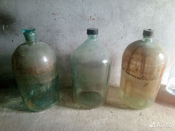 Бутыль стеклянная 20 литров