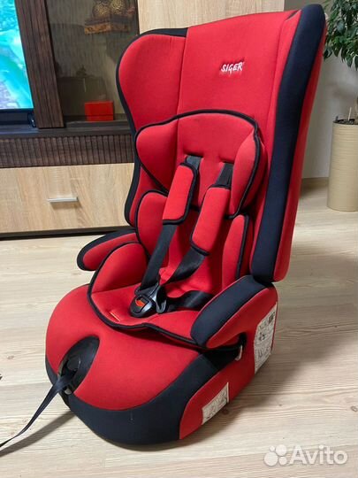 Детское автокресло siger 9-18, 15-25 кг