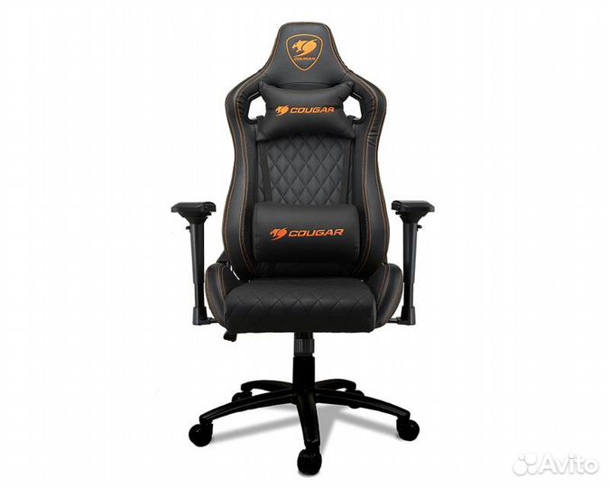 Кресло компьютерное игровое Cougar armor S Black