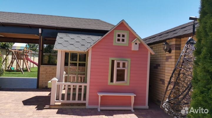 Детский игровой домик для дачи