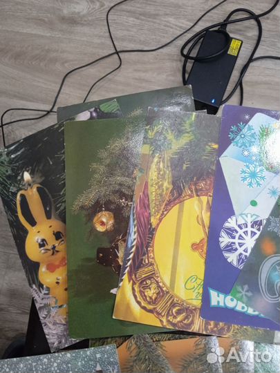 Лот открыток СССР Новый год