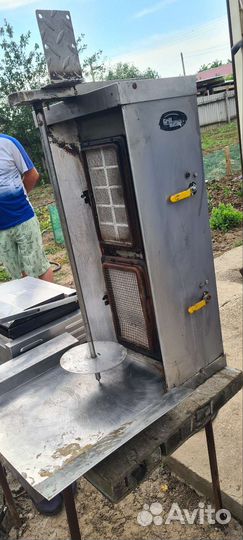 Аппарат для шаурмы бу газовый и тостер