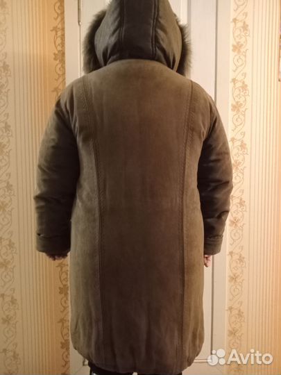 Куртка зимняя женская длинная 54