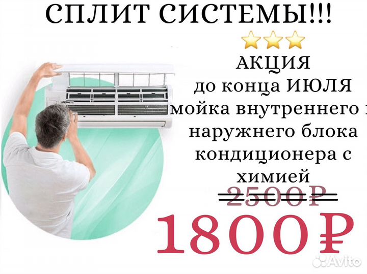 Мойка сплит систем