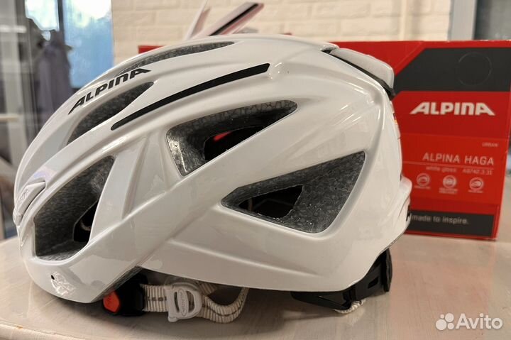 Велошлем alpina haga