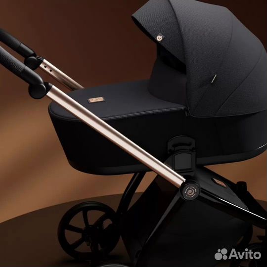 Коляска 2 в 1 Tutis Mio + Termo Black Edition