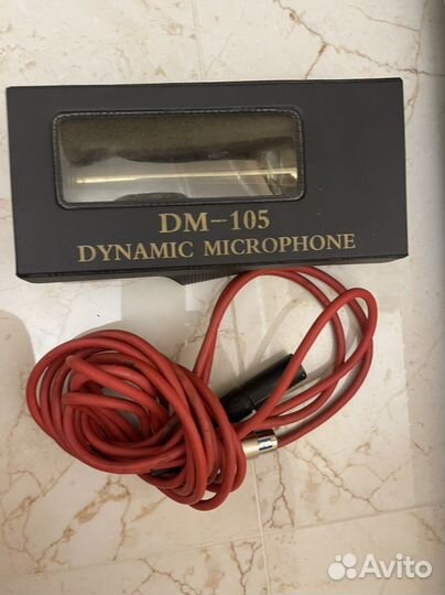 Микрофон проводной, профессиональный DM-105