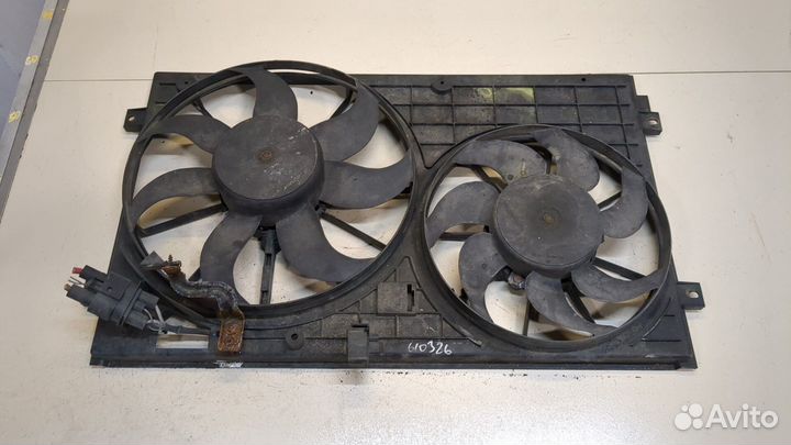 Вентилятор радиатора Volkswagen Touran, 2004