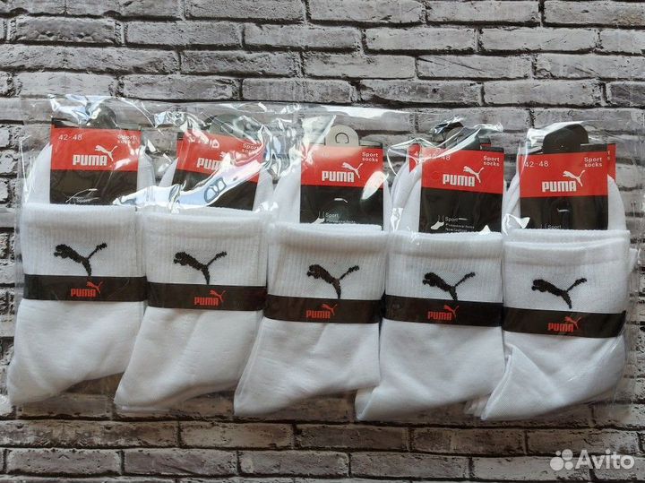 Носки Nike Fila Adidas Reebok