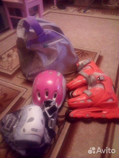 Детские раздвижные ролики Rock Kids