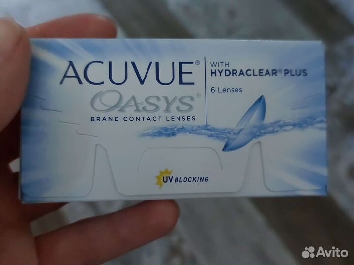 Линзы контактные acuvue oasys двухнедельные